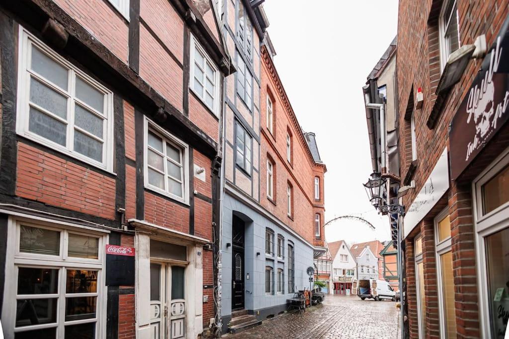 Himmlisches Penthouse Am Fischmarkt Stade Exterior foto